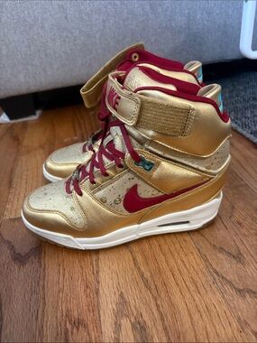 Nike WMNS Revolution Sky Hi ‘BHM’ wedge sneaker 2014